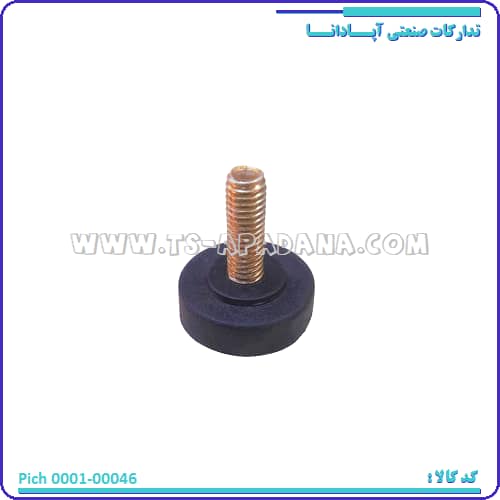 پیچ پایه رابر 6، پیچ پایه نرم، پایه ثابت لرزه گیر لاستیکی، پیچ رابر، پیچ ضد سر نمره 6، پایه پیچی rubber
